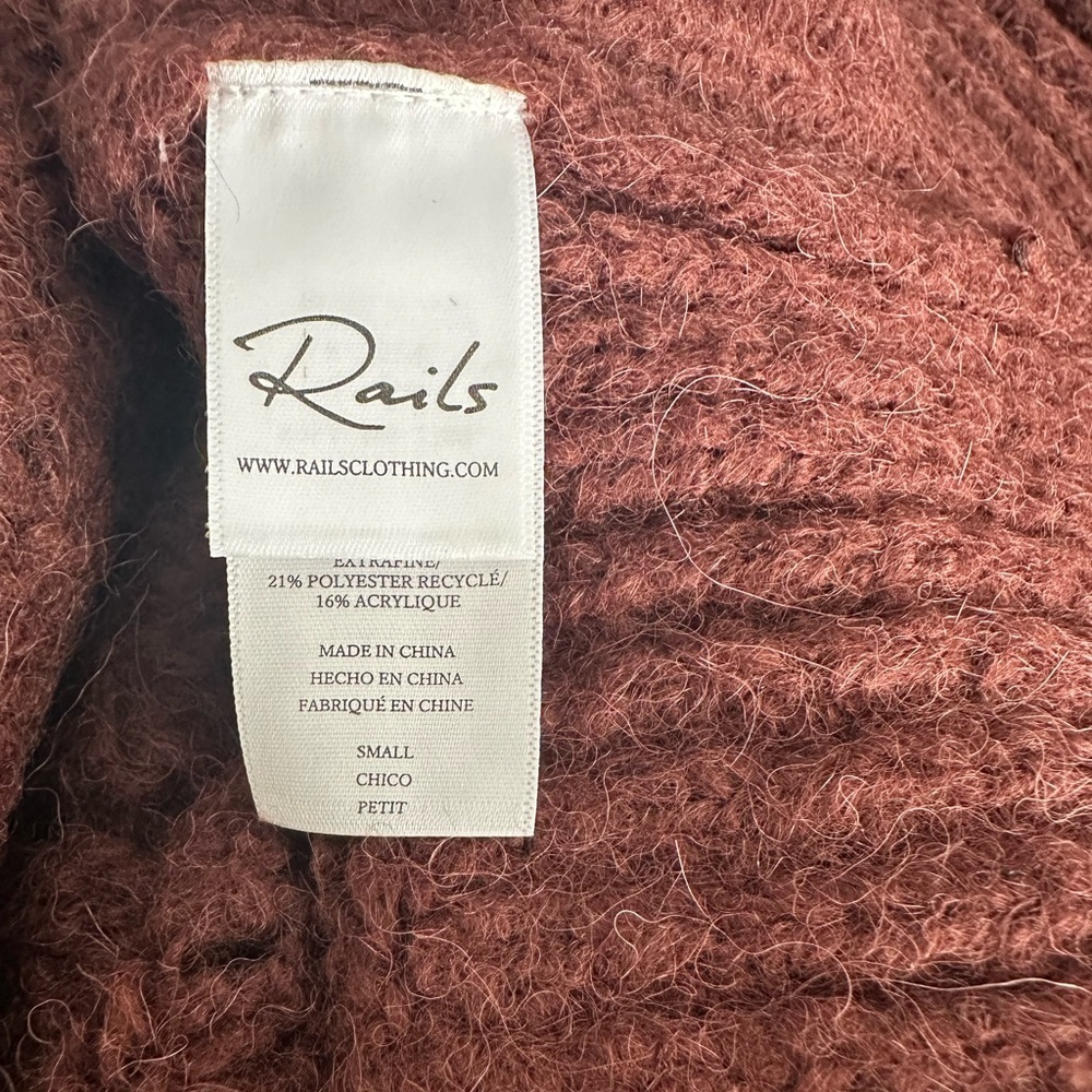 Rails Reagan Pullover Sweater - Crewneck Sweater - Size S - NWT - Picture 6 of 7